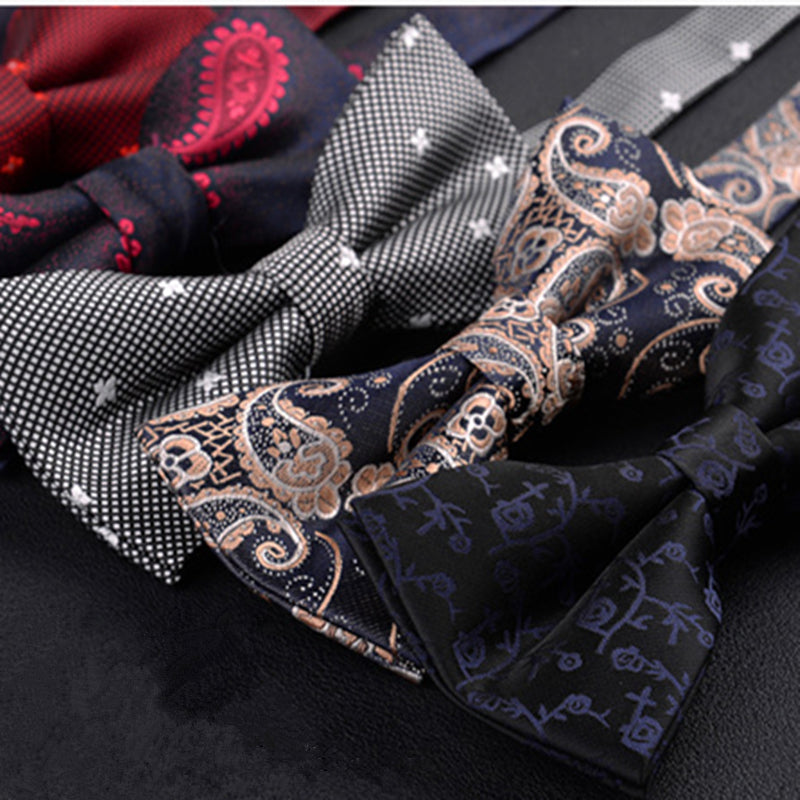 Trendy Butterfly Cravat Bowtie for Men - Giortazo