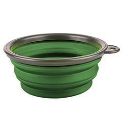 New Collapsible Foldable Silicone Dog Bowl - Giortazo