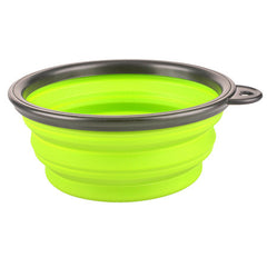 New Collapsible Foldable Silicone Dog Bowl - Giortazo