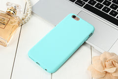 Cute Silicone Frosted Matte Case for iPhones - Giortazo