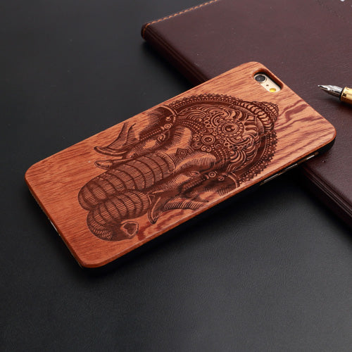 Shockproof Natural Wood iPhone Case - Giortazo