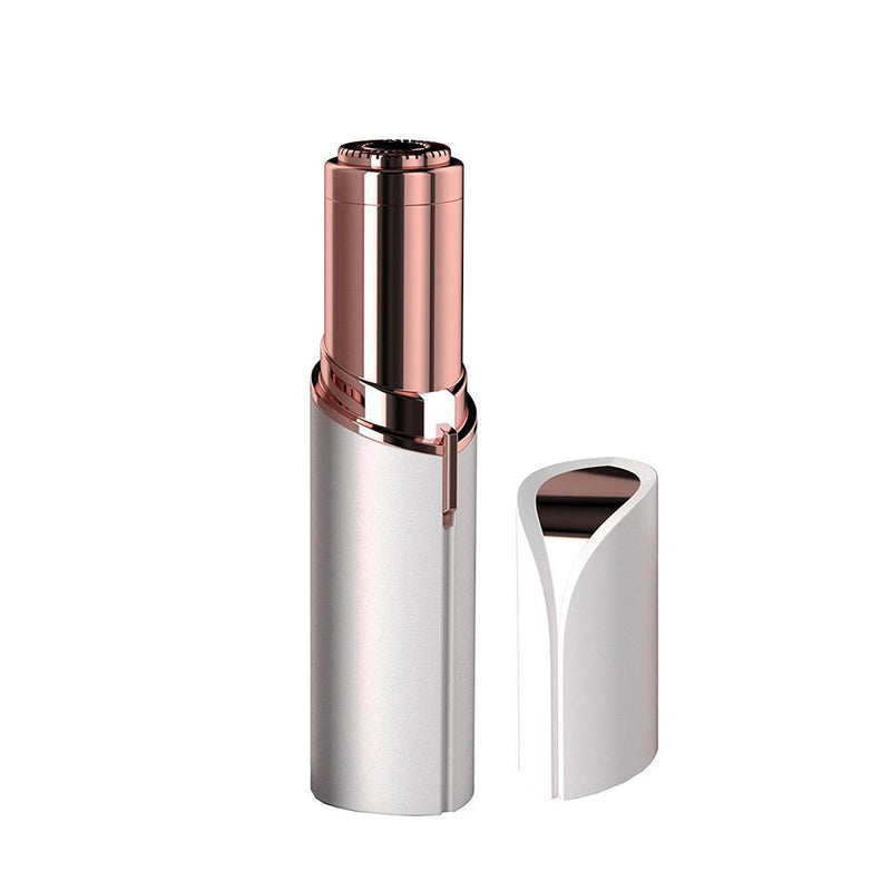 Rose Gold-Plated Epilator for Facial Hair Removal - Giortazo
